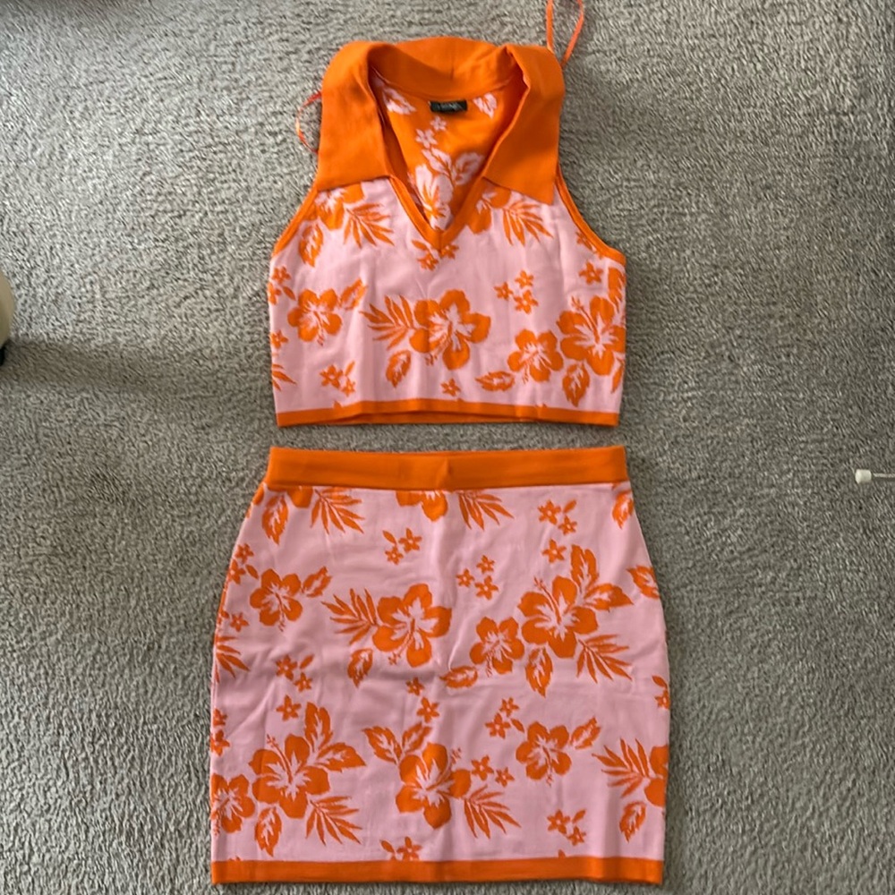 2 piece skirt set